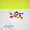Декоративные фигурные пуговки №19 - звездочки 3-4 мм    60шт
