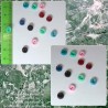 Круглые пуговицы 6-7 мм для кукольной одежды № 6   20шт