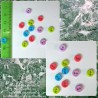 Круглые пуговицы 6-7 мм для кукольной одежды № 11   10шт