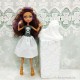 Платье с лифом из кружевного полотна для для кукол Monster High № 1