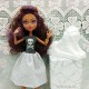 Платье с лифом из кружевного полотна для для кукол Monster High № 1
