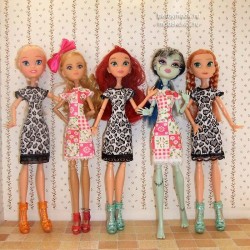 Платье для кукол Monster High № 1
