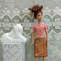 Летняя блузка для кукол Барби № 3