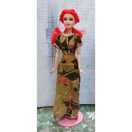 Вечернее платье для кукол стандарта Барби № 1