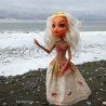 Платье с лифом из кружевного полотна для  кукол  Monster High № 9